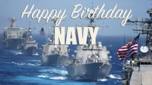 <b>Happy Birthday to the Navy!</b>