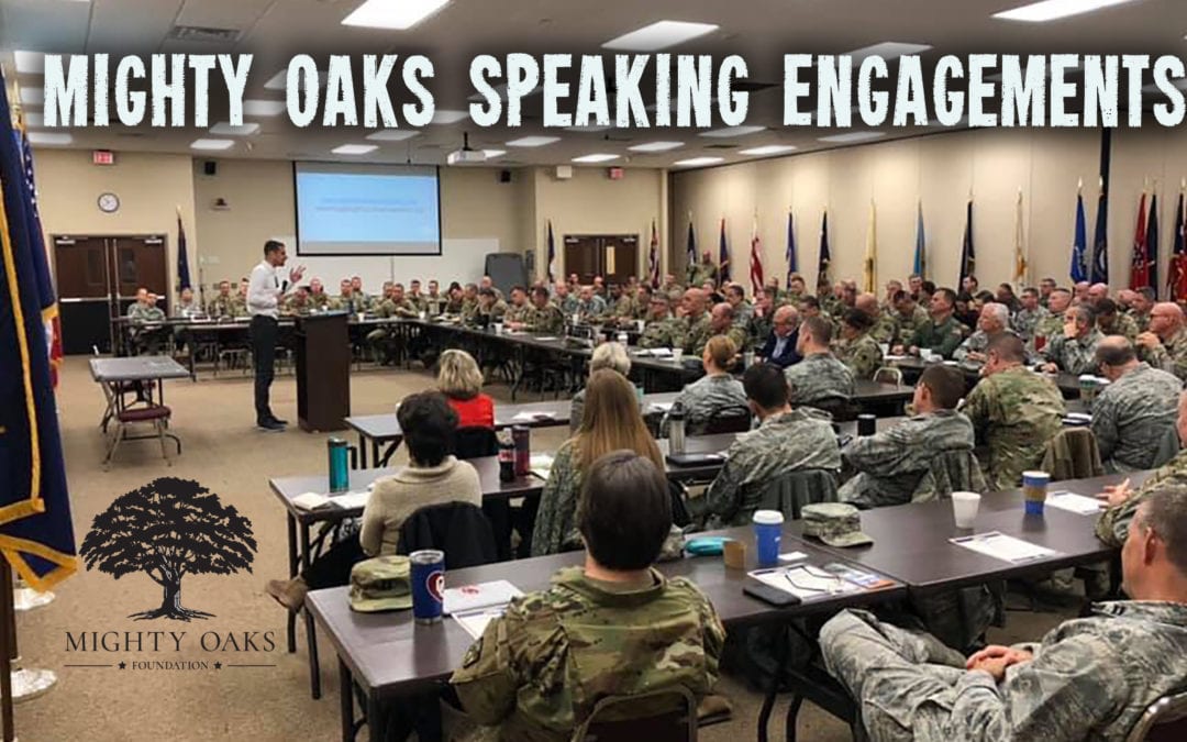 Jeremy Stalnecker Speaks to the Oklahoma National Guard