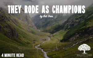 <b>The Rode As Champions</b>