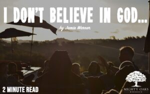 I don't believe in God blog thumbnail