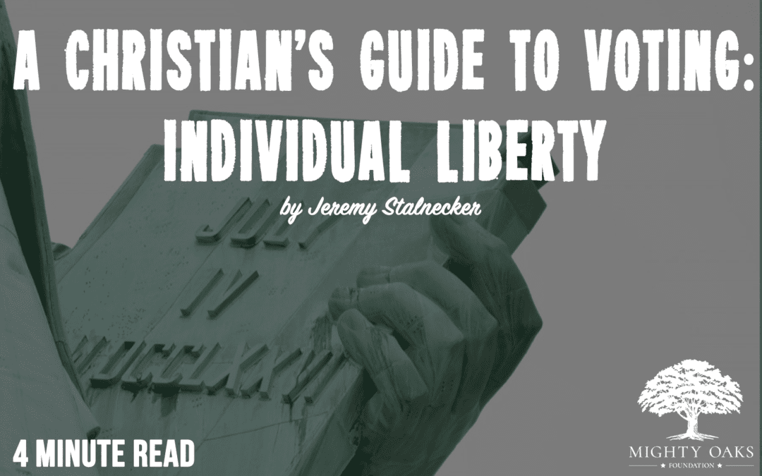 A Christian’s Guide to Voting: Individual Liberty