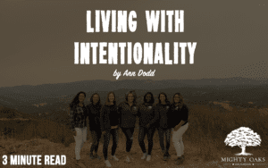 <b>Living with Intentionality</b>