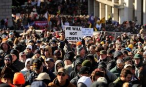 People fighting to preserve the civil rights that were truly meant in the Constitution.