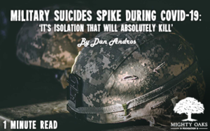 <b>Military Suicides Spike During COVID-19: ‘It’s Isolation That Will Absolutely Kill’</b>