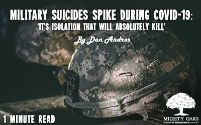 Military Suicides Spike During COVID-19: ‘It’s Isolation That Will Absolutely Kill’