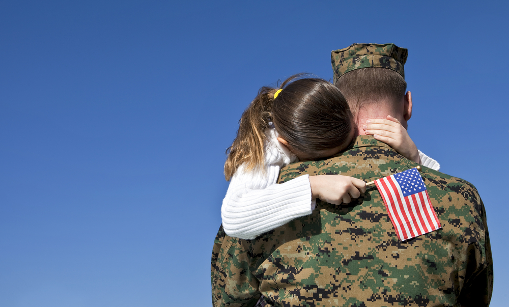 Military family support