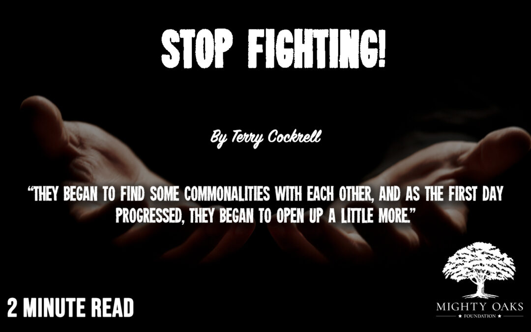 stop fighting!