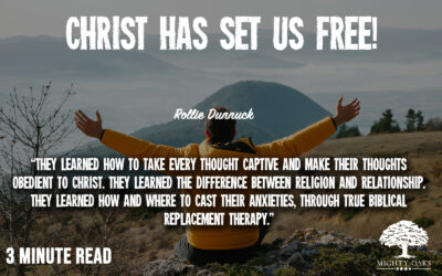Christ Has Set Us Free!