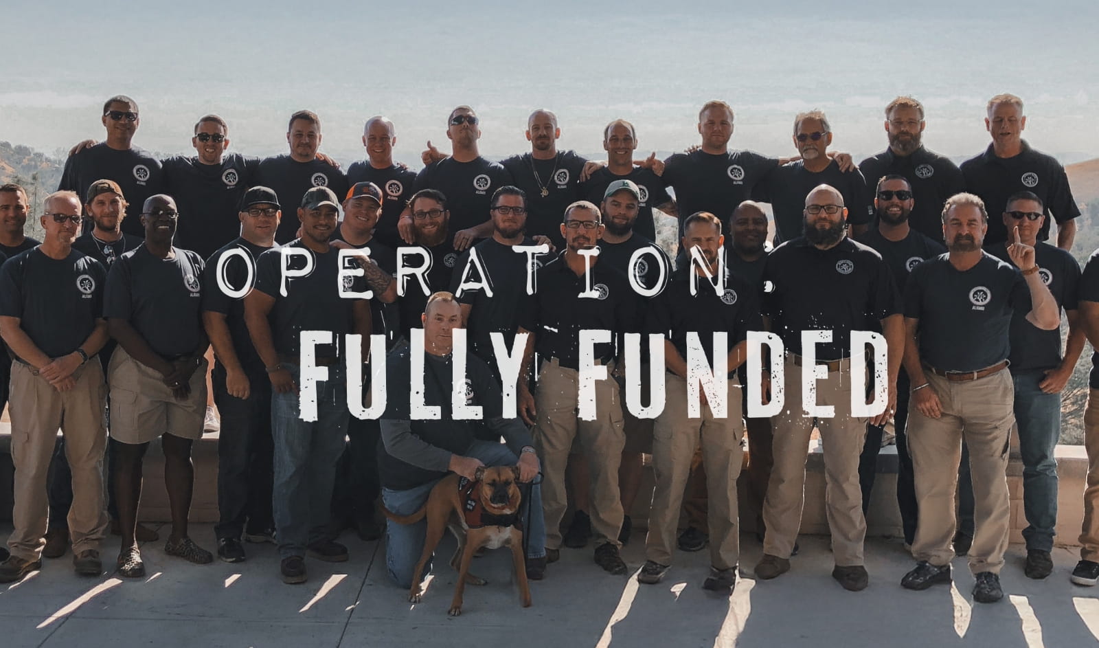 Group of Graduates at a Men's Legacy Program in California